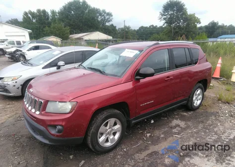 2015 Jeep Compass Sport из США, поврежденный, VIN 1C4NJCBA4FD427466